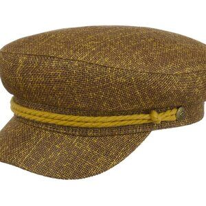 Brixton Brown and Yellow Cap